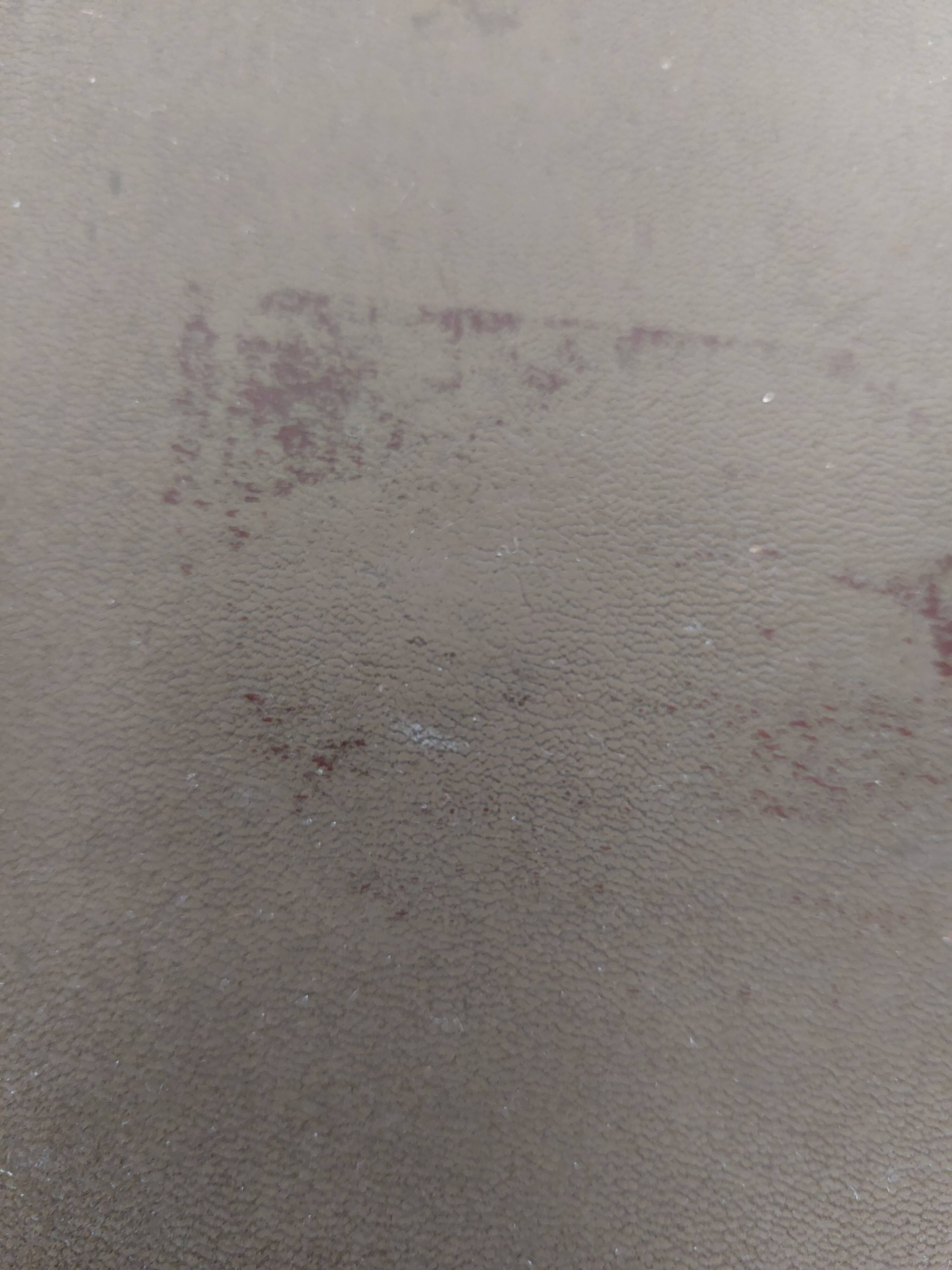 Wooden desk, leather top, extensions