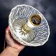 Vintage glass lampshade