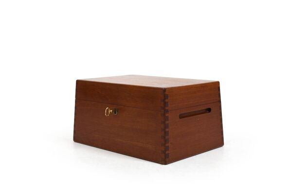 Boîte à liqueur de Søren Willadsen et Holmegaard, années 1960