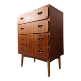 Unique teak chest of drawers from Denmark