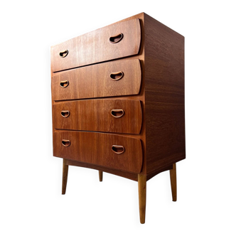 Unique teak chest of drawers from Denmark