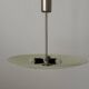 Art Deco ceiling light in green glass, 1940s, Germany
