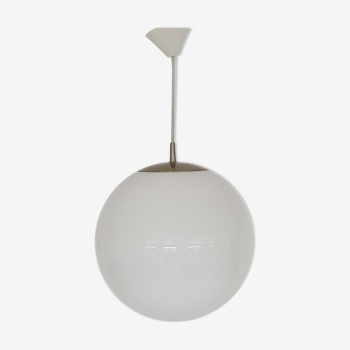 Peill and Putzler glass globe, pendant light, Germany 1970's