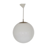 Peill and Putzler glass globe, pendant light, Germany 1970's