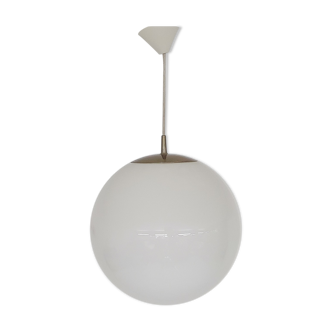 Peill and Putzler glass globe, pendant light, Germany 1970's