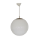 Peill and Putzler glass globe, pendant light, Germany 1970's