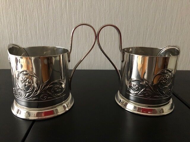 Porte verre russe
