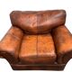 Ensemble de 2 fauteuils en cuir tchèque XL
