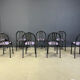 Ensemble de chaises Nr 222 par Robert Mallet-Stevens, années 1980, ensemble de 8.