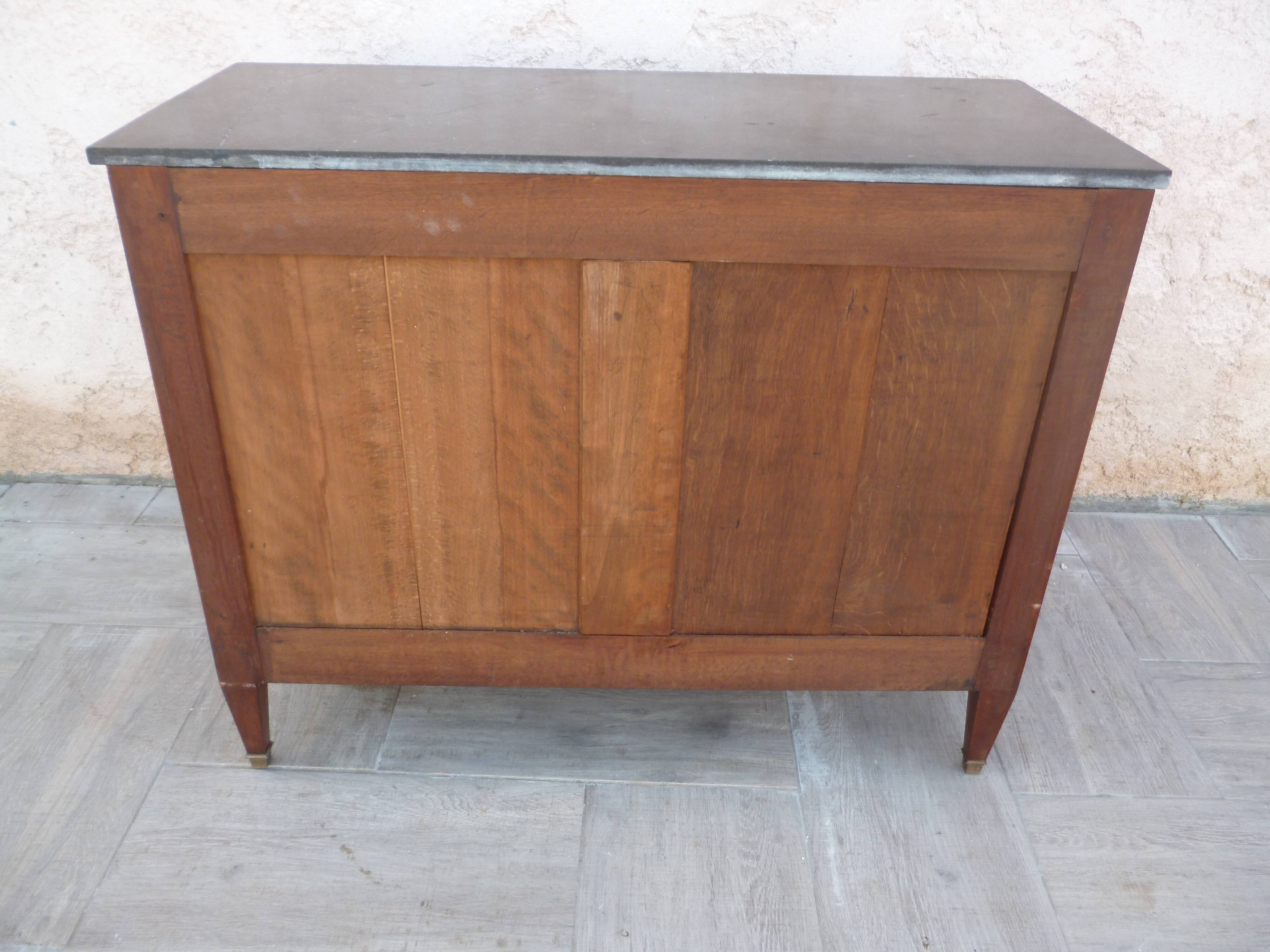 Louis XVI style mahogany dresser