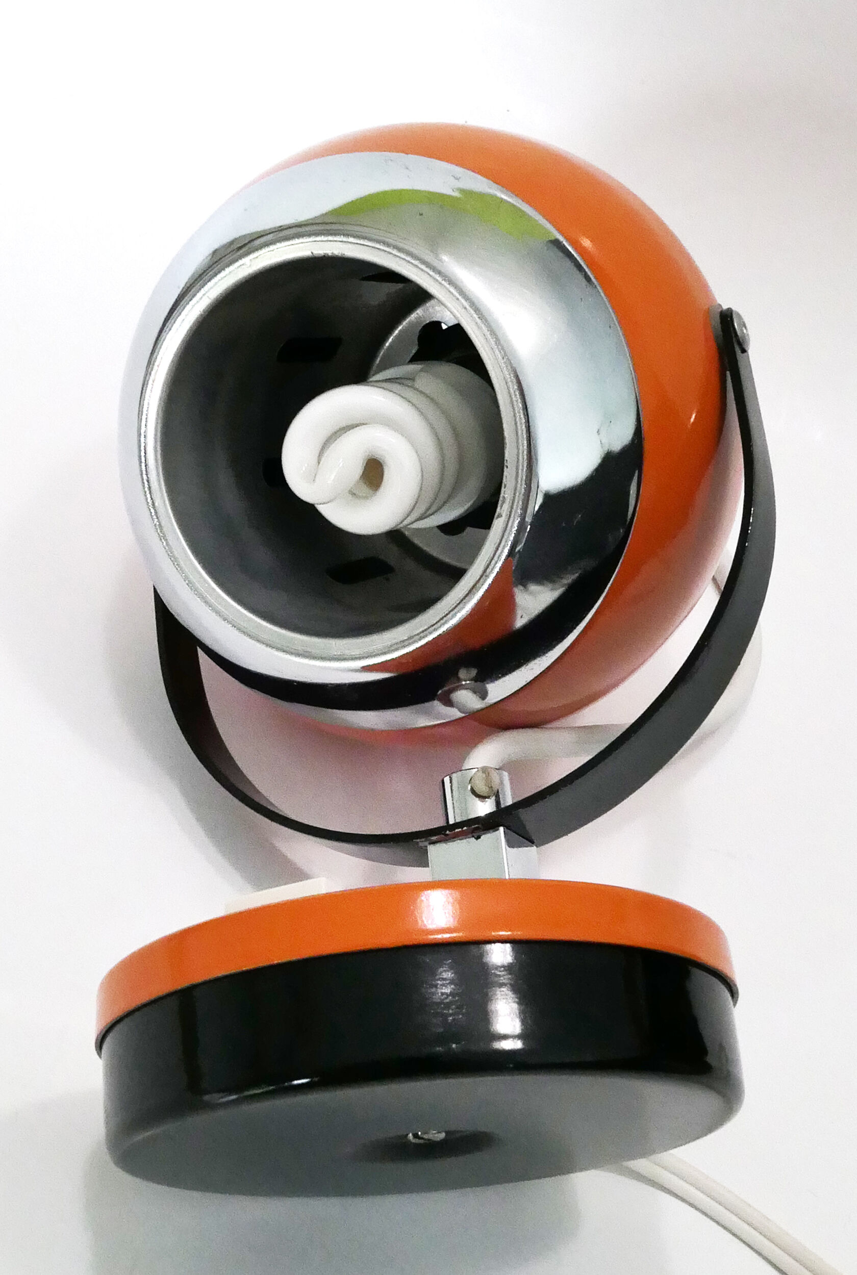 Table lamp eyeball space age 1970's