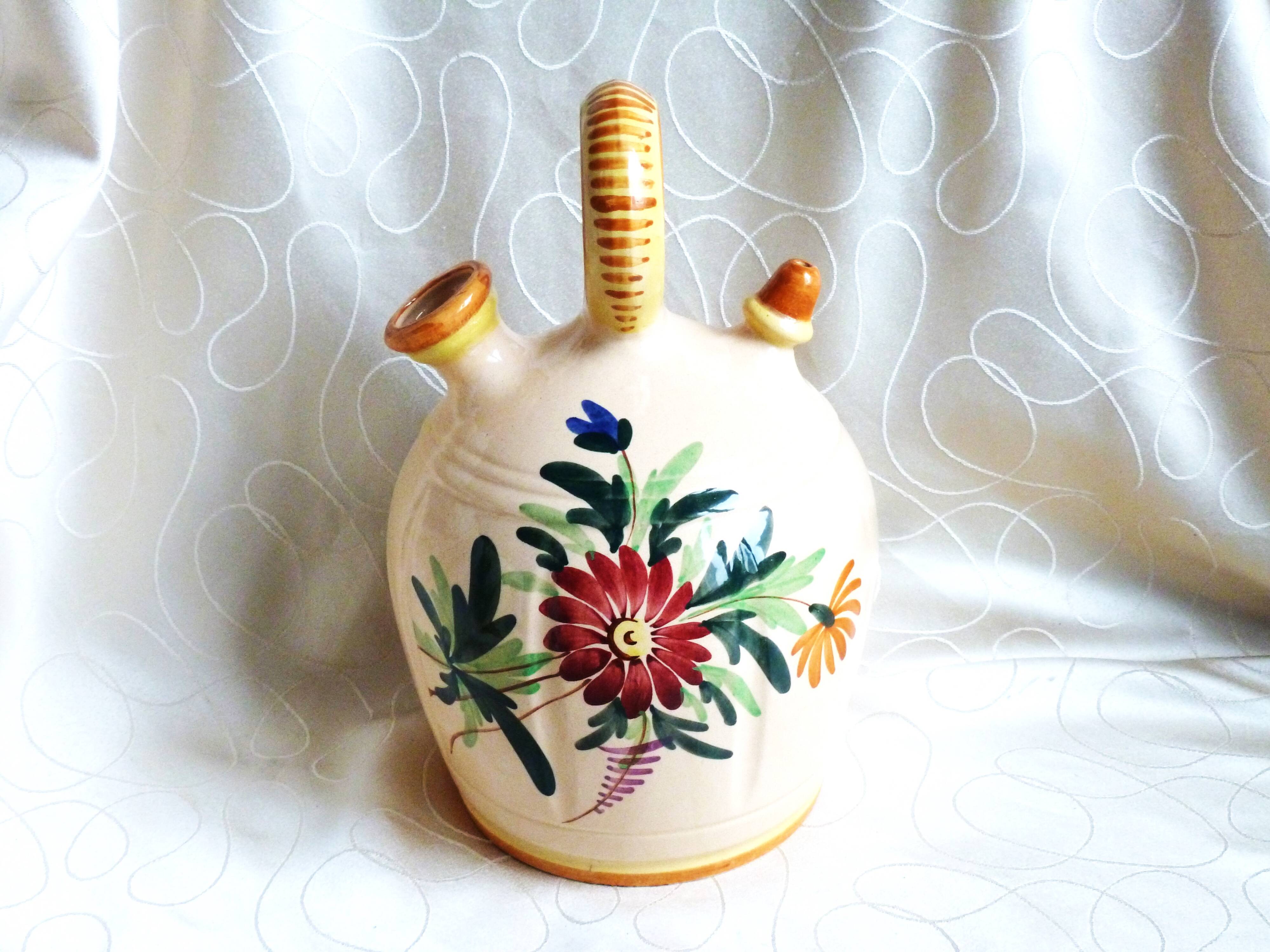 Vintage jug, handmade pint jug, home decor