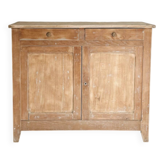 Parisian buffet in patinated wood