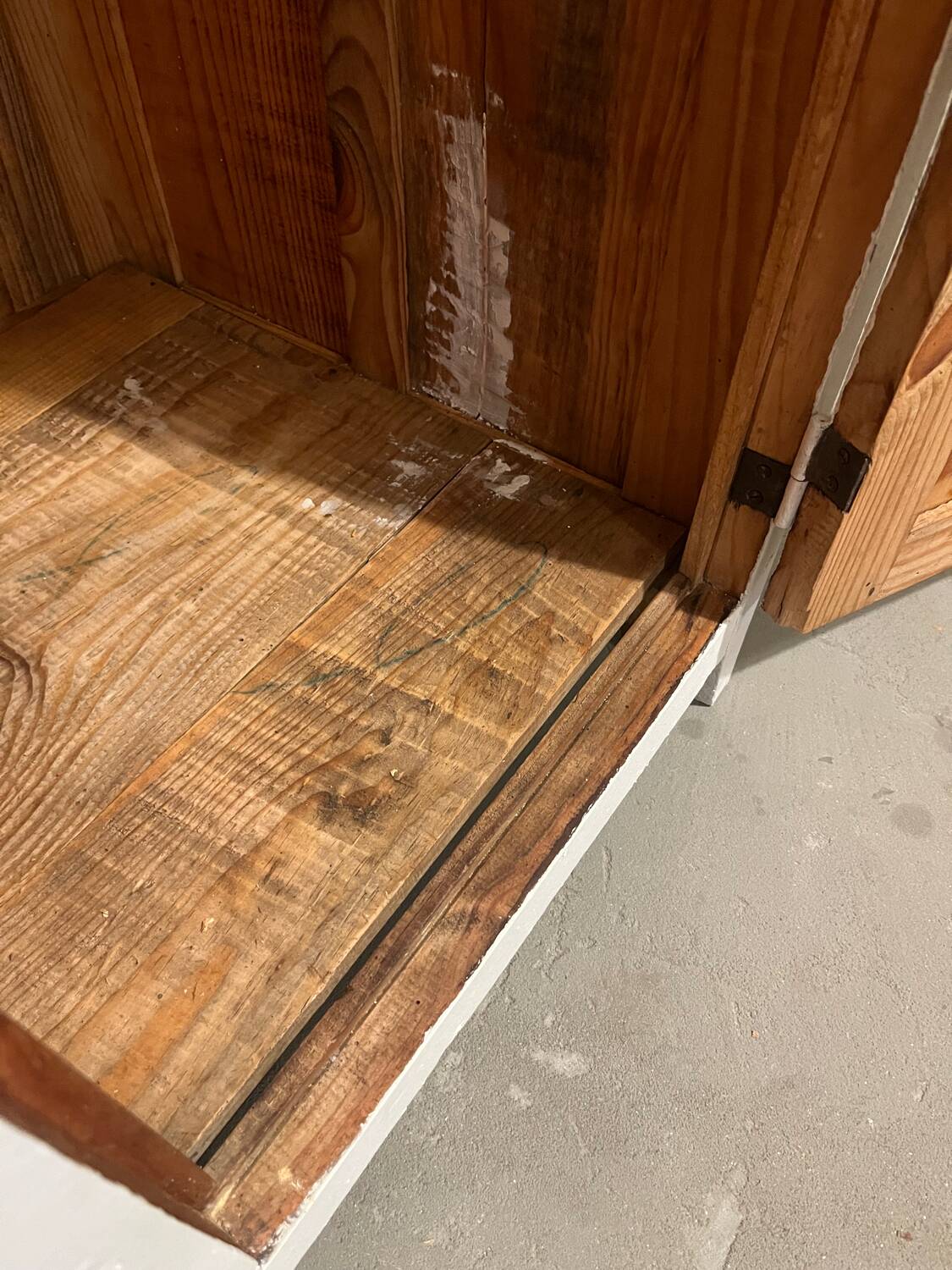 Charming antique Parisian wardrobe