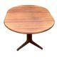 Vintage Teak Glostrup Dining Table Extendable Oval 1970s