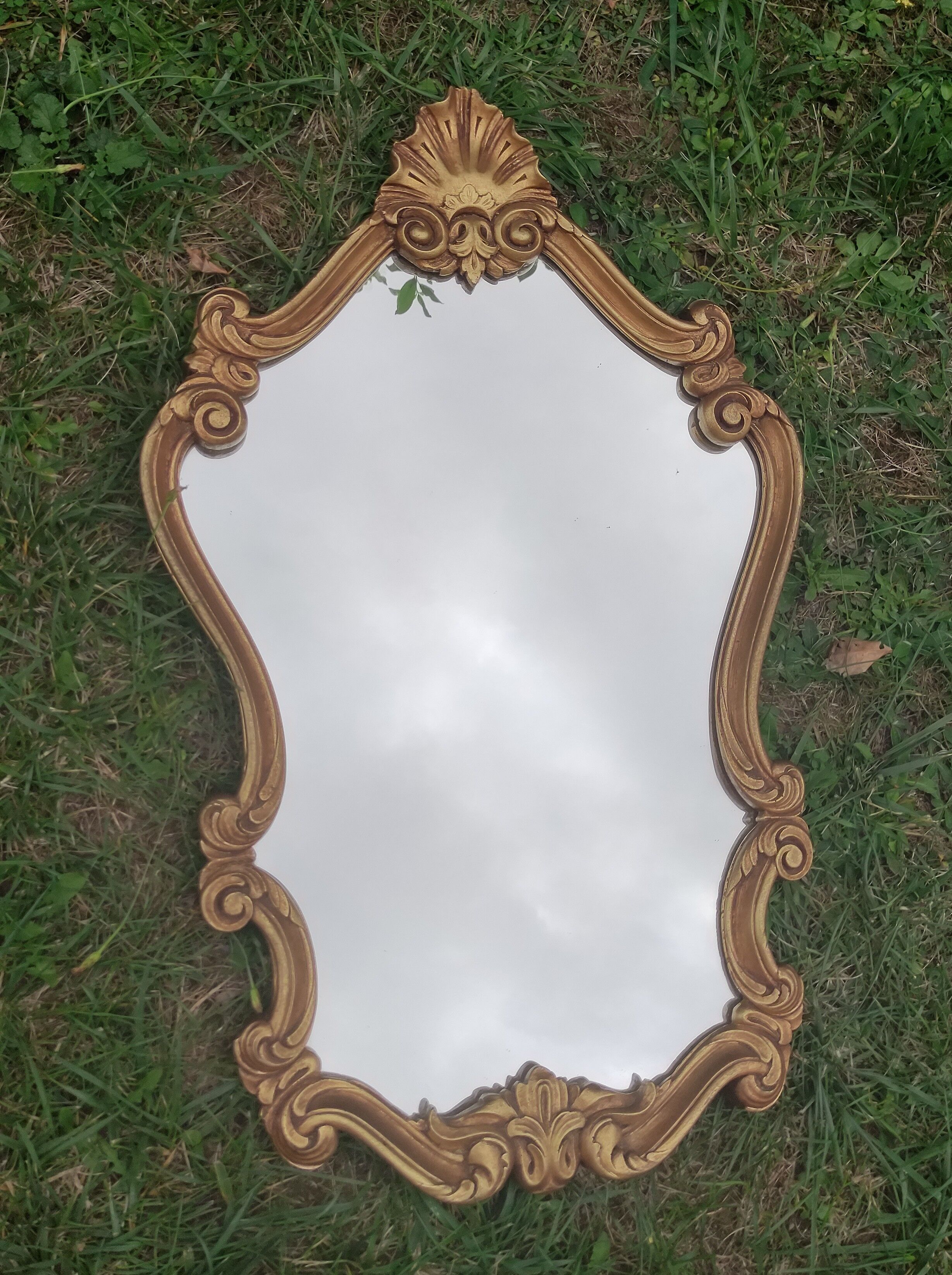 Rococo Baroque Gilded Mirror