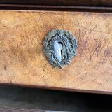 Commode ancienne avec Son plateau de marbre blanc