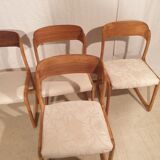 Set of 4 chairs Sled baumann
