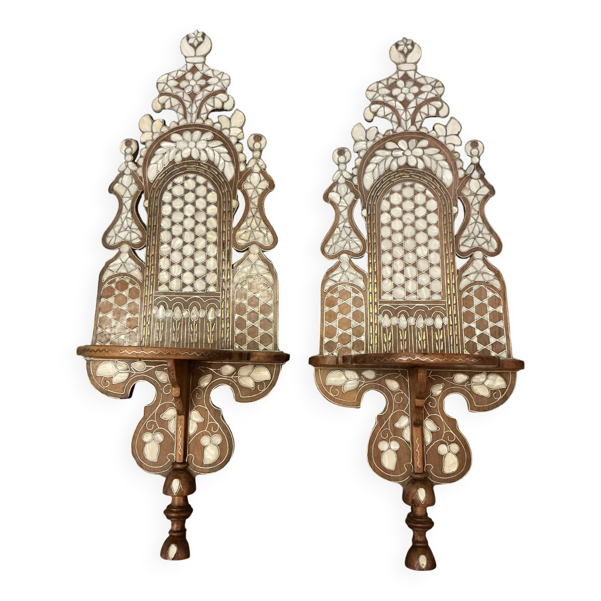 Pair of turban doors, kavukluk, ottoman art