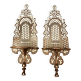 Pair of turban doors, kavukluk, ottoman art