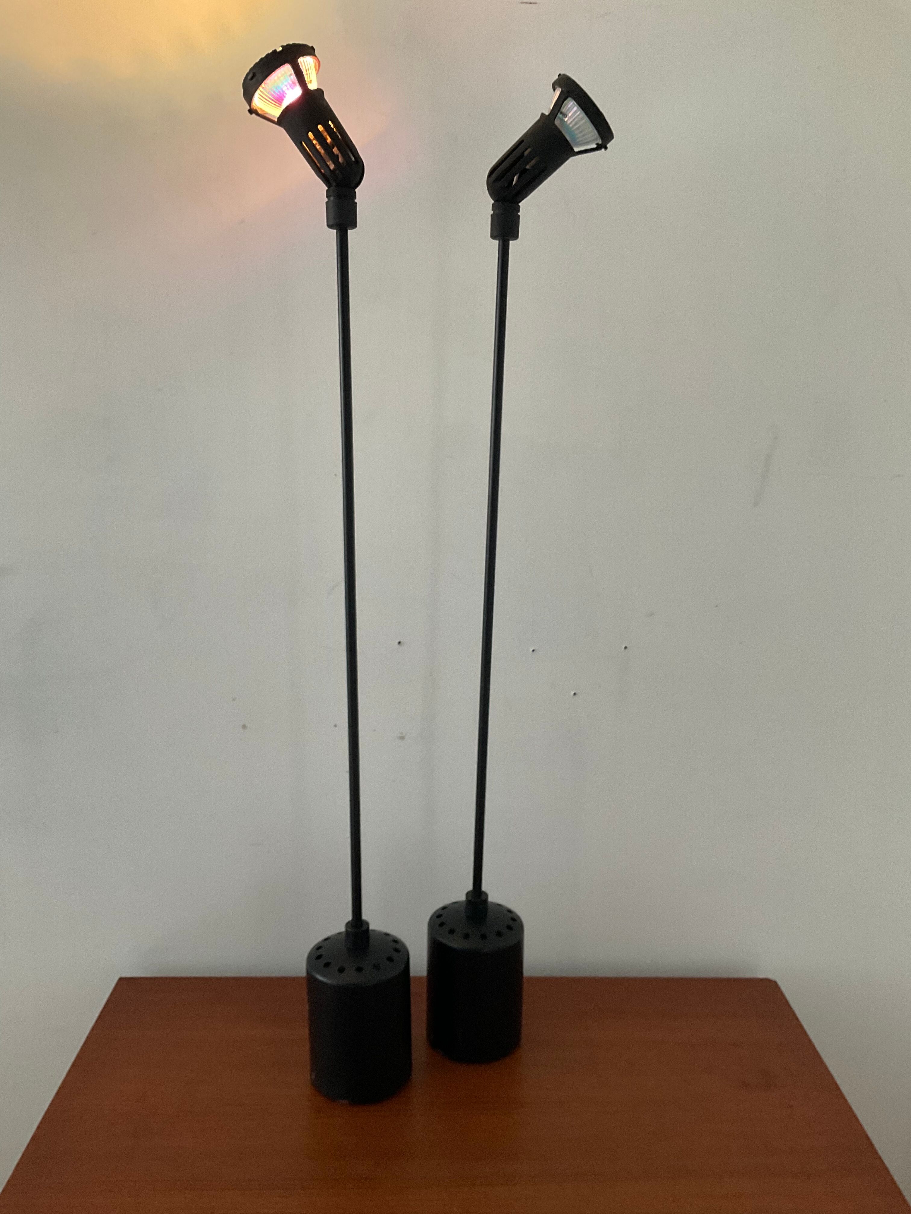 Paire de lampes vintage des années 70-80