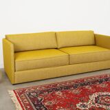 Yellow sofa, Scandinavian design, 00s