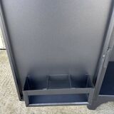 Metal kitchen cabinet, ball handles, 1950s