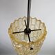 Lampe pendentive en verre doré Orrefors des années 1970