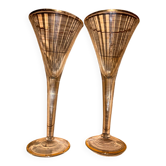 2 champagne glasses 80