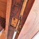 Cabinet old type pharmacy two wooden doors granitées