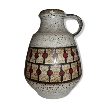 Vase jasba West Wermany fat lava
