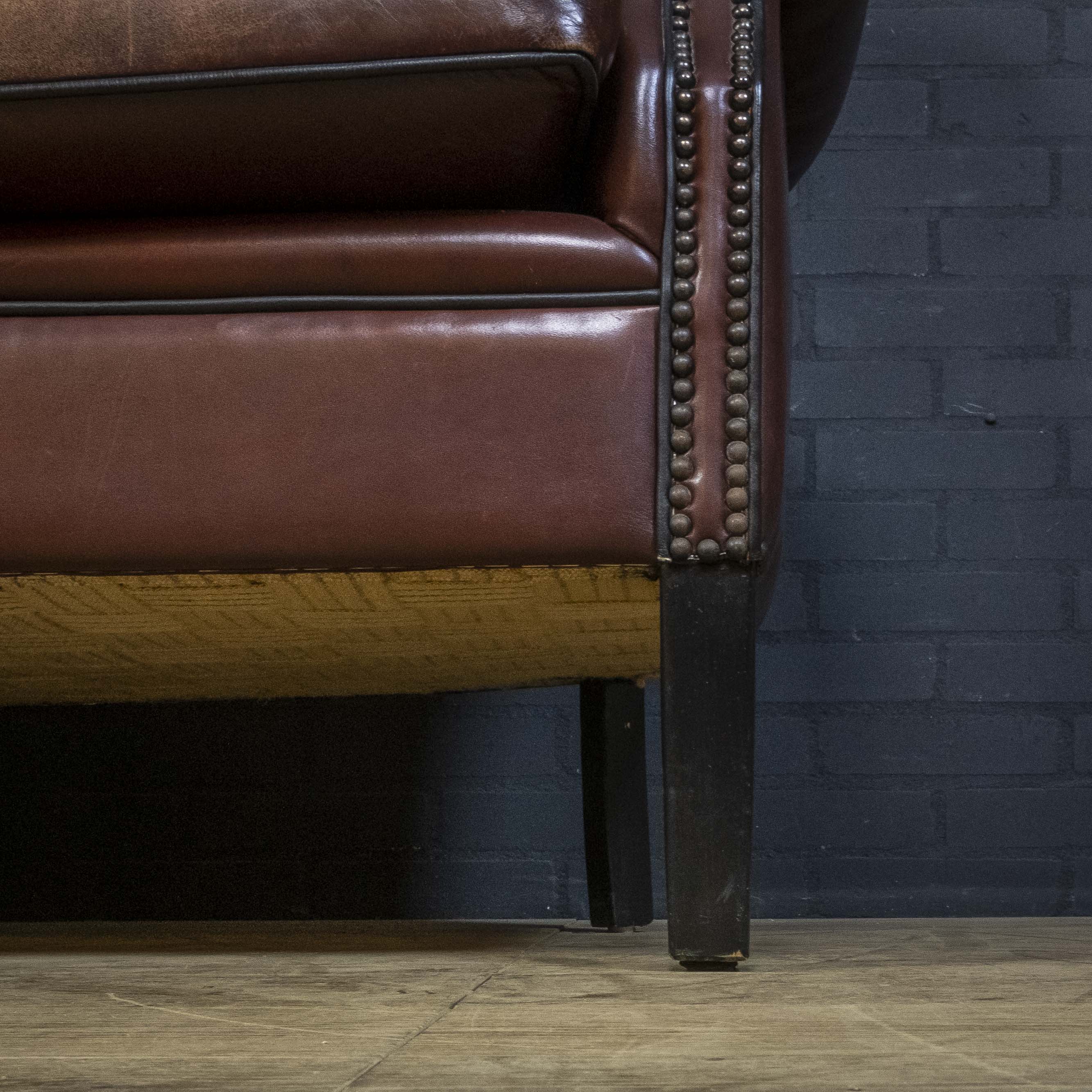 Vintage leather sofa