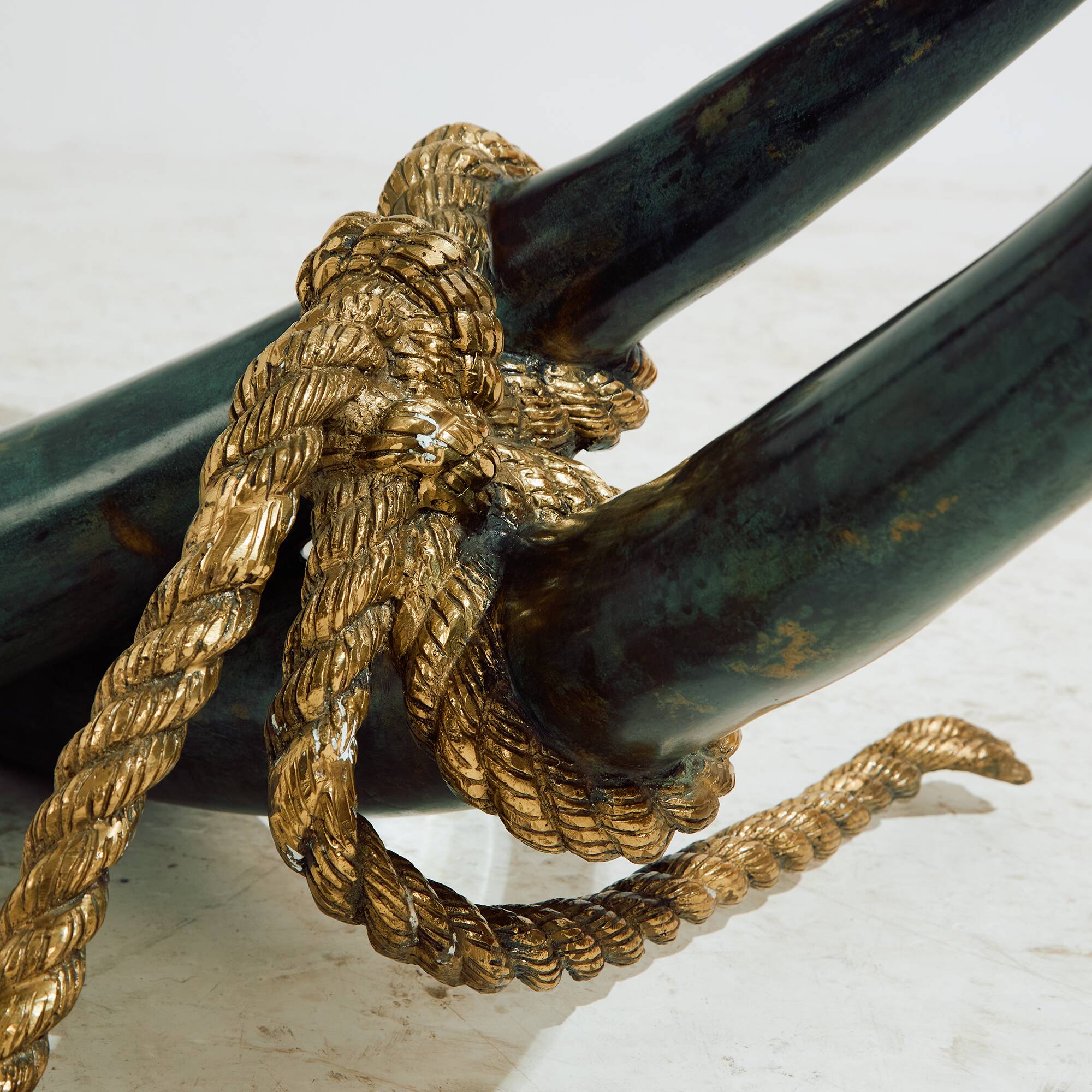 Bronze coffee table by Italo Valenti for Valenti Spain