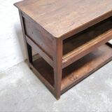 Wooden country storage cabinet