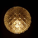 Glass ceiling lamp