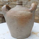Stoneware jar from Puisaye, early 20th century.