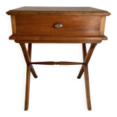 Vintage Scandinavian style bedside table – wood – 1950s/60s