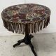 Napoleon III tilting side table in blackened wood, 19th century