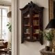 Bressane wall display cabinet