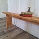 Large antique farmhouse bench in solid wood – 200 cm
