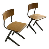 Pair of Architecture chairs 1950