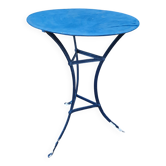 Wrought iron pedestal table/console/bistro table