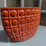 Modernist pottery cache in emailed earthenware
