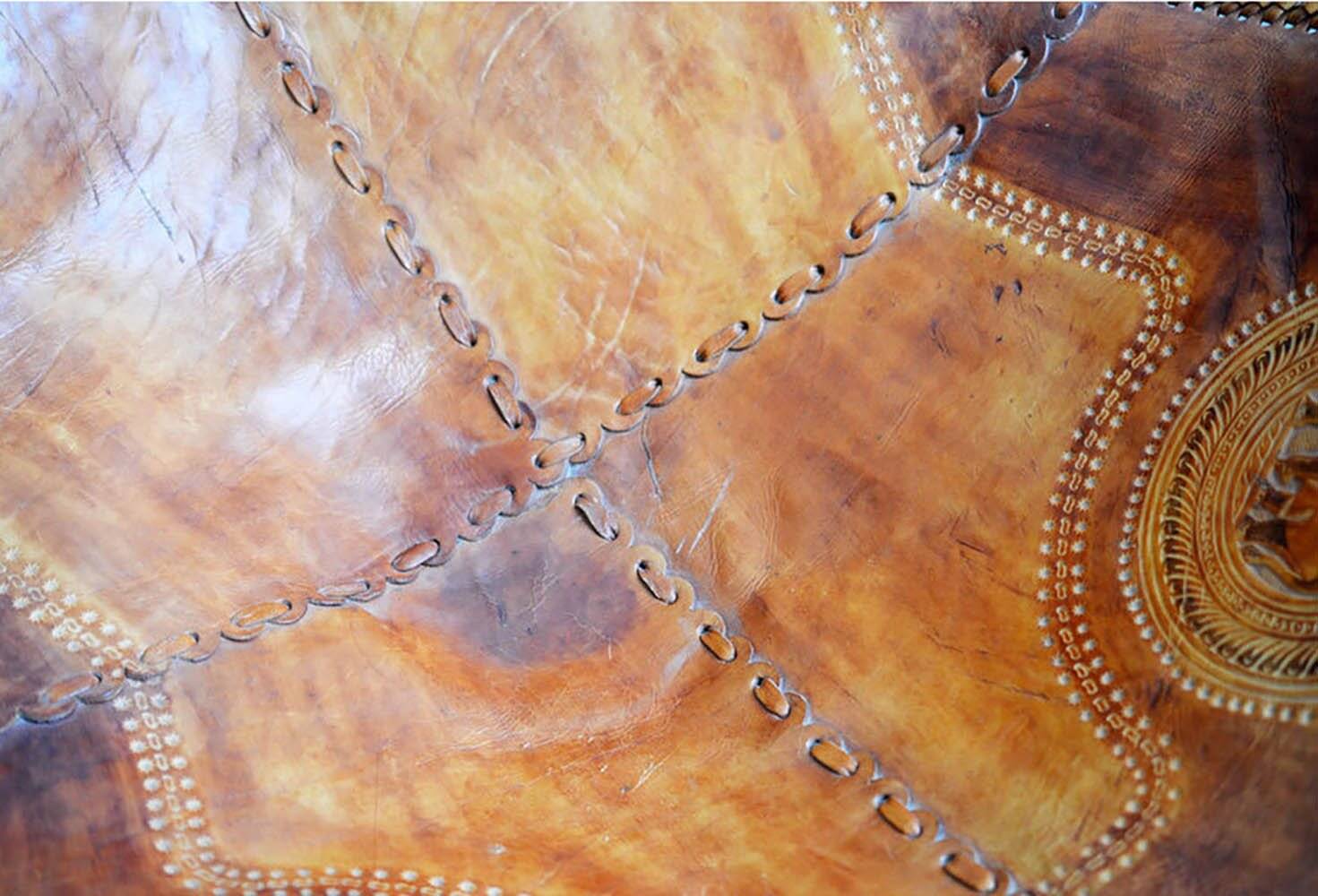 Vintage Leather Butterfly Chairs, Set of 2