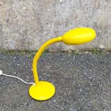 Vintage yellow Aluminor lamp