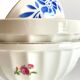 3 porcelain bowls of flowered limoges