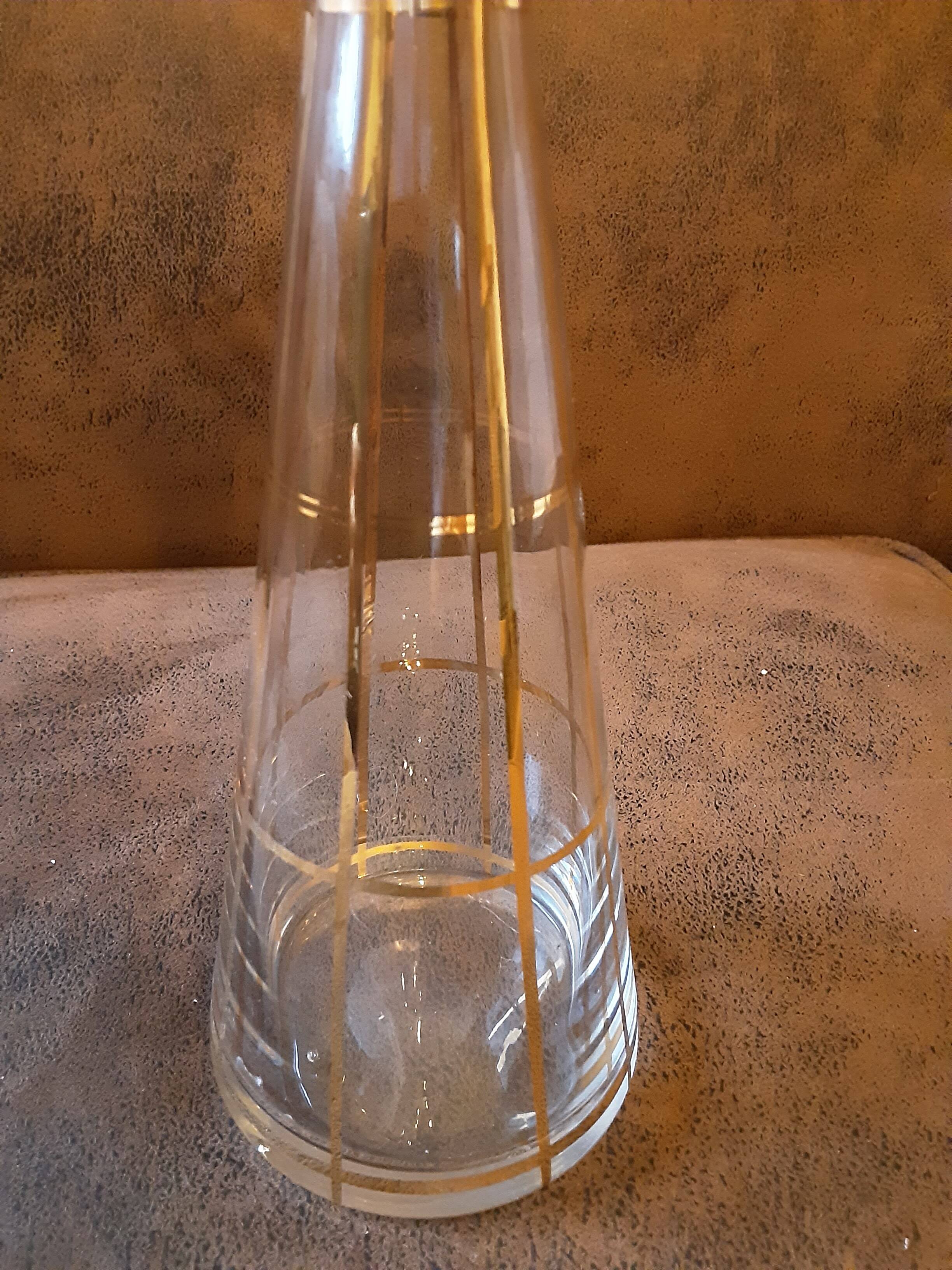 Vintage crystal decanter