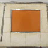 Mirror shelf bathroom 1960s 60x40cm