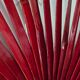 Large vintage hand-painted Japanese fan