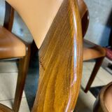 Serie de 6 chaises gondoles Baumann